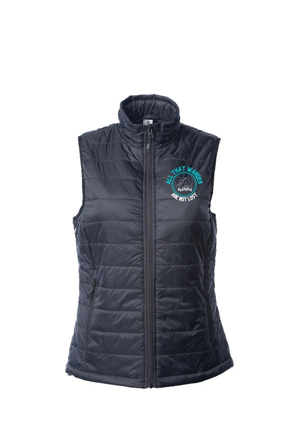All that Wander Are Not Lost, Women's Hiking Puffer Vest