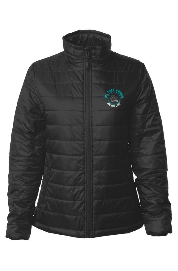 All that Wander, Are Not Lost - Womens Puffer Jacket