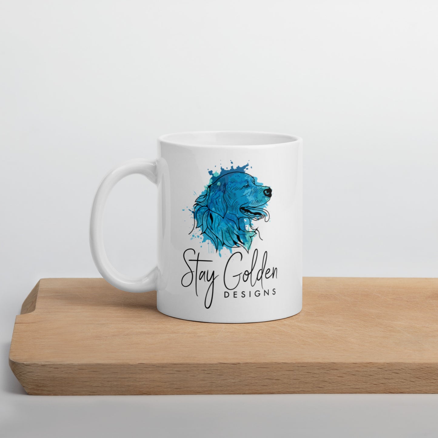 Stay Golden- White glossy mug